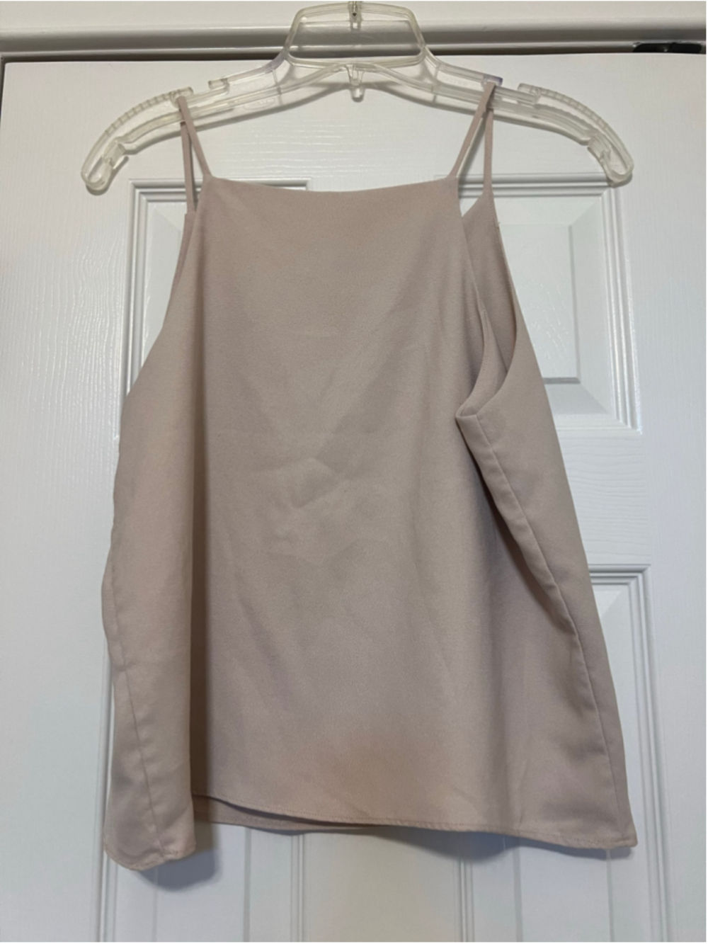 Women's Six Crisp Days Beige Sleeveless Tank Top size M - Picture 2 of 5